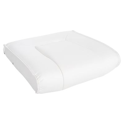 REPLACEMENT SEAT FOR OFFICE CHAIR HM1092.02 WHITE PU 51x52,5x10(thickness) cm.m.