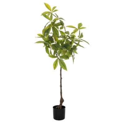 DECORATIVE SYNTHETIC PLANT IN POT HM4018 PACHIRA MACROCARPA 125Hcm.