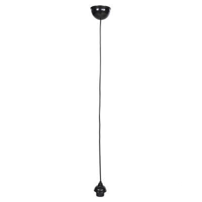 HANGING CABLE FOR PENDANT LAMPS WITH SOCKET IN BLACK HM4187
