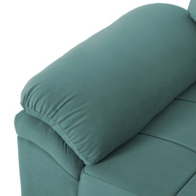 SOFABED RIGHT CORNER JADE HM3144.04R SEAFOAM GREEN VELVET 250x80-180x73-88Hcm.