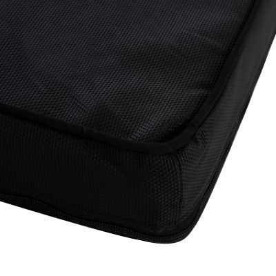 Sunbed Cushion Textline Sifnos Black HM11236.05T 196(117+1+78)x58x8 cm