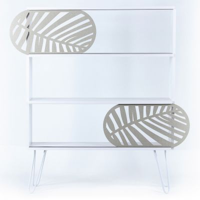 ЕТАЖ ЗА КНИЖА SILLIA HM9181.01 WHITE WHITE 94x25x117Y см.