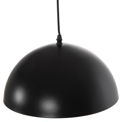 CEILING PENDANT LAMP HM4153 BLACK-GOLD ALUMINUM CAP Φ29x113H cm.