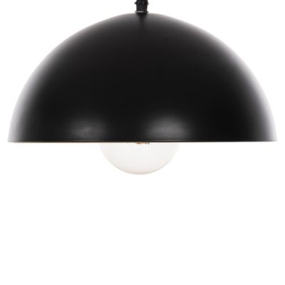 CEILING PENDANT LAMP HM4153 BLACK-GOLD ALUMINUM CAP Φ29x113H cm.