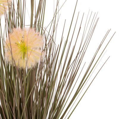 DECORATIVE SYNTHETIC PLANT IN POT HM4016 DANDELION/GRASS Φ9.5x9-62Hcm.