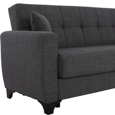 HM11748.03 sofa-bed set of 3-seater and 2-seater, grey