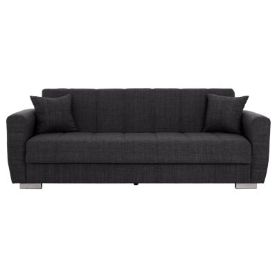 HM3240.03, 3-SEATER SOFA-BED, GREY, 215x80x77