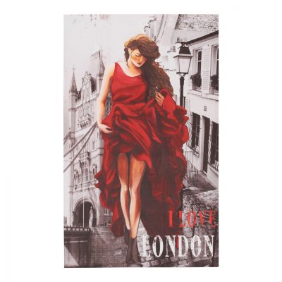 Canvas London Woman HM7155.05 120X70X2.5 cm.