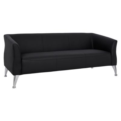 Диван 3 места Kiana HM3122.31 Черен PU 180x75x71 см