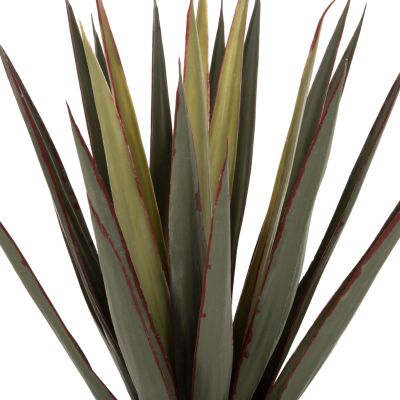 DECORATIVE SYNTHETIC PLANT IN POT HM7985 SISAL AGAVE Φ13,5x13-76Hcm.