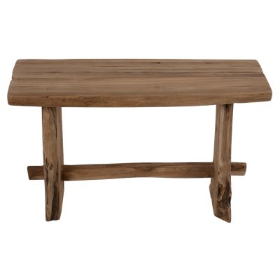 BENCH YEDI HM9347 SOLID TEAK NATURAL COLOR 80X40X44H