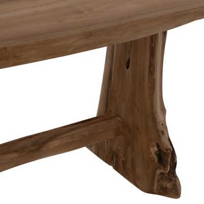 BENCH YEDI HM9347 SOLID TEAK NATURAL COLOR 80X40X44H