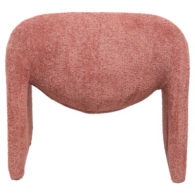 ARMCHAIR SPINER HM9599.02 PINK BOUCLE FABRIC 81x64x74Hcm.