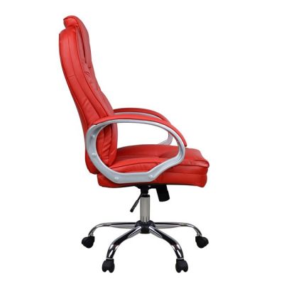 Manager's office chair HM1025.07 with chromed base 65x71x106,5 cm.