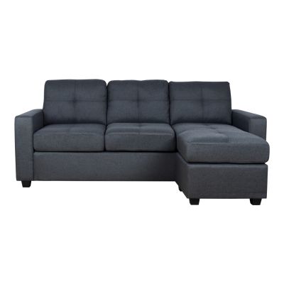 Corner Sofa HM3004.02 Left & Right in Grey Fabric