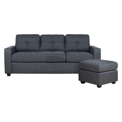 Corner Sofa HM3004.02 Left & Right in Grey Fabric