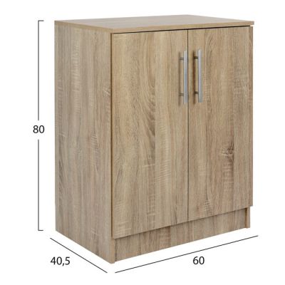 Shoe Cabinet Wooden HM2206.02 sonama 60x40.5x80