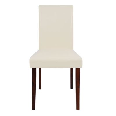 Set dining chair 5 pieces walnut table 120x75x74cm & chairs Selene HM10256