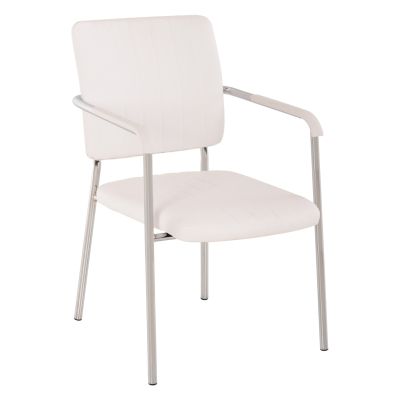 Conference chair with arms HM1070.02 White 56,5x59x85 cm