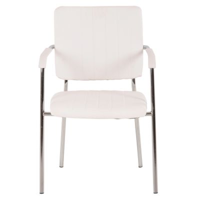 Conference chair with arms HM1070.02 White 56,5x59x85 cm