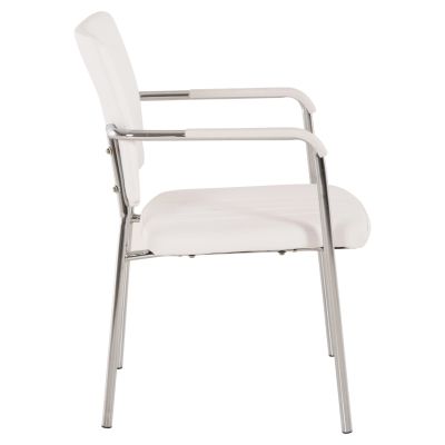 Conference chair with arms HM1070.02 White 56,5x59x85 cm