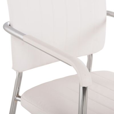 Conference chair with arms HM1070.02 White 56,5x59x85 cm