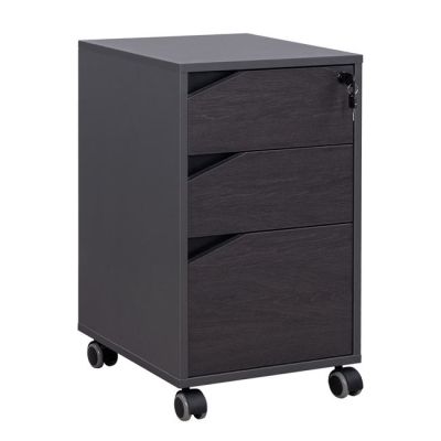 Professional Office Drawer with wheels Rosewood HM2108 40x40x66cm