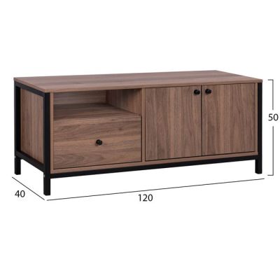 TV Stand Bennett HM2328 in natural color 120x40x50cm