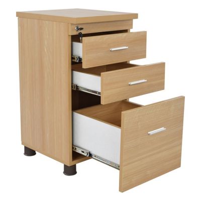 Office professional drawer in oak color HM2049.11 40x52x60 cm.