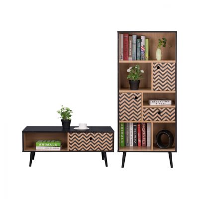 TV composition Charleen HM11248 in natural and black color