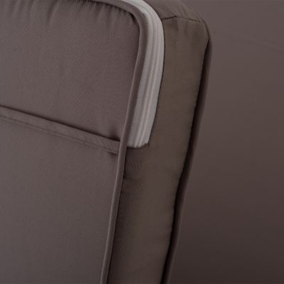 Sunbed Pillow Polyester Chios Grey HM11236.10P 196(117+1+78)x58x8cm