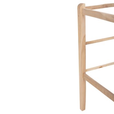 BAR STOOL LUCIUS HM5586.02 BEECH WOOD IMPREGNATED-UNPAINTED 40,5x40x105Hcm.FRAME ONLY