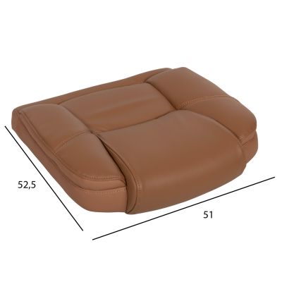 REPLACEMENT SEAT FOR OFFICE CHAIR HM1091.09 MOCHA PU 52x53x12(thickness) cm.