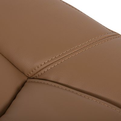 REPLACEMENT SEAT FOR OFFICE CHAIR HM1091.09 MOCHA PU 52x53x12(thickness) cm.