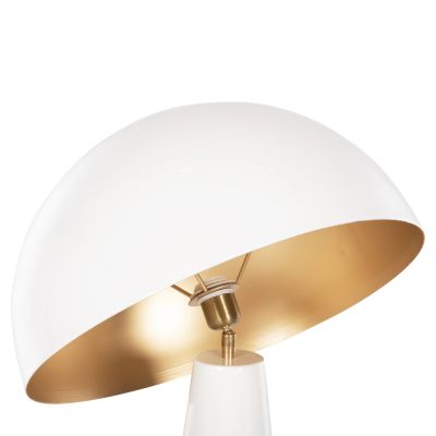 FLOOR LAMP SMUSH HM4256.03 METAL IN WHITE-ROTATING CAP Φ50x100Hcm.