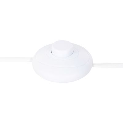 FLOOR LAMP SMUSH HM4256.03 METAL IN WHITE-ROTATING CAP Φ50x100Hcm.