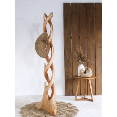 COAT-STAND HM9365 SOLID SUAR NATURAL COLOR 40X40X200