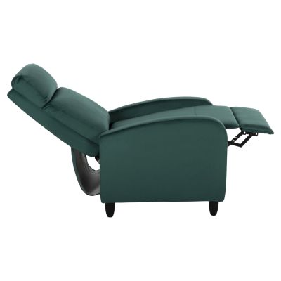 ARMCHAIR RELAX HIBER HM9782.03 CYPRESS GREEN VELVET 67,5x90x104Hcm.