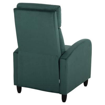 ARMCHAIR RELAX HIBER HM9782.03 CYPRESS GREEN VELVET 67,5x90x104Hcm.