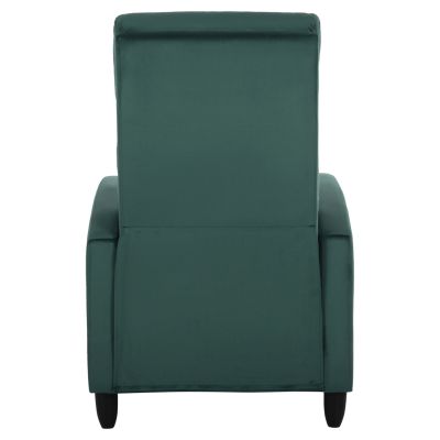 ARMCHAIR RELAX HIBER HM9782.03 CYPRESS GREEN VELVET 67,5x90x104Hcm.