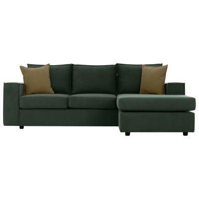 CORNER SOFA MONACO ΗΜ3257.17 INTERCHANGEABLE GREEN 240x170x86