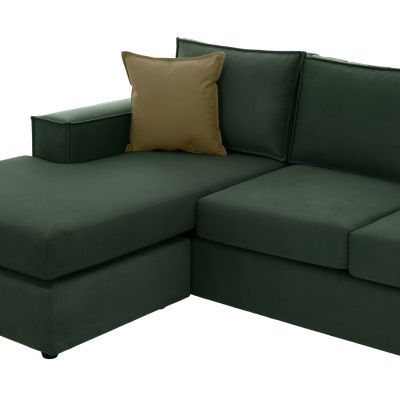 CORNER SOFA MONACO ΗΜ3257.17 INTERCHANGEABLE GREEN 240x170x86