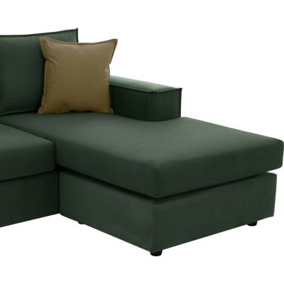 CORNER SOFA MONACO ΗΜ3257.17 INTERCHANGEABLE GREEN 240x170x86