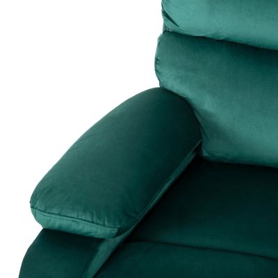 ARMCHAIR RELAX YASUMU HM9783.03 CYPRESS GREEN VELVET 80x93x100Hcm.