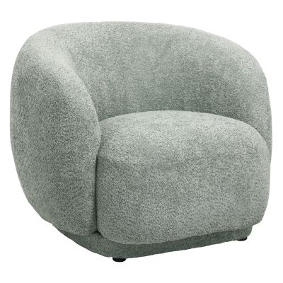 ARMCHAIR KARPEN HM9600.05 PISTACHIO GREEN BOUCLE FABRIC 93x87x78H cm.