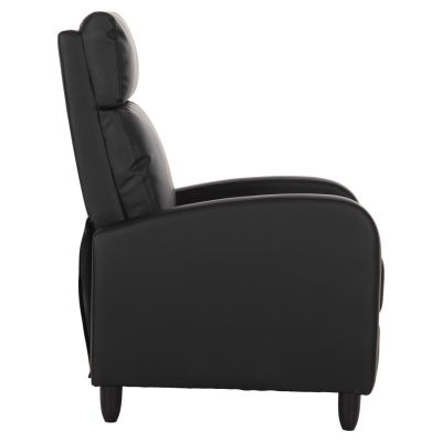 ARMCHAIR RELAX HIBER HM9782.11 BLACK PU 67,5x90x104Hcm.