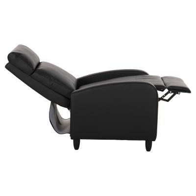 ARMCHAIR RELAX HIBER HM9782.11 BLACK PU 67,5x90x104Hcm.