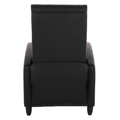 ARMCHAIR RELAX HIBER HM9782.11 BLACK PU 67,5x90x104Hcm.