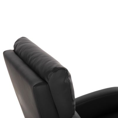 ARMCHAIR RELAX HIBER HM9782.11 BLACK PU 67,5x90x104Hcm.