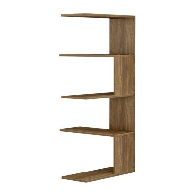 WALL SHELVES RORY HM8931.12 MELAMINE IN NATURAL 22x51,5x109Hcm.